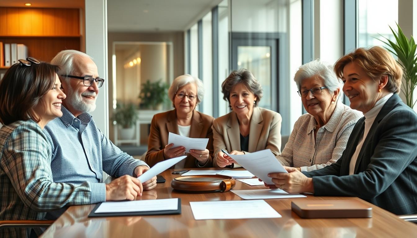 Senior legal support team